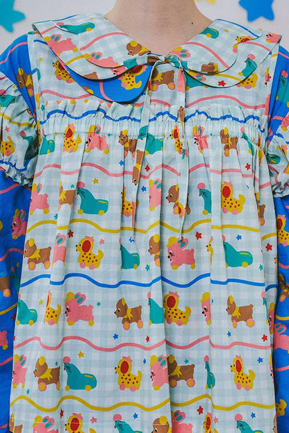 Japanese Style Floral Print Vest