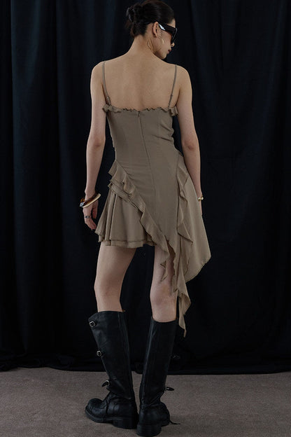 Romantisches Retro-Set mit asymmetrischem Rock