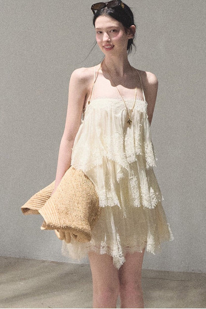Heartbeat Lace Tiered Dress Set-Up