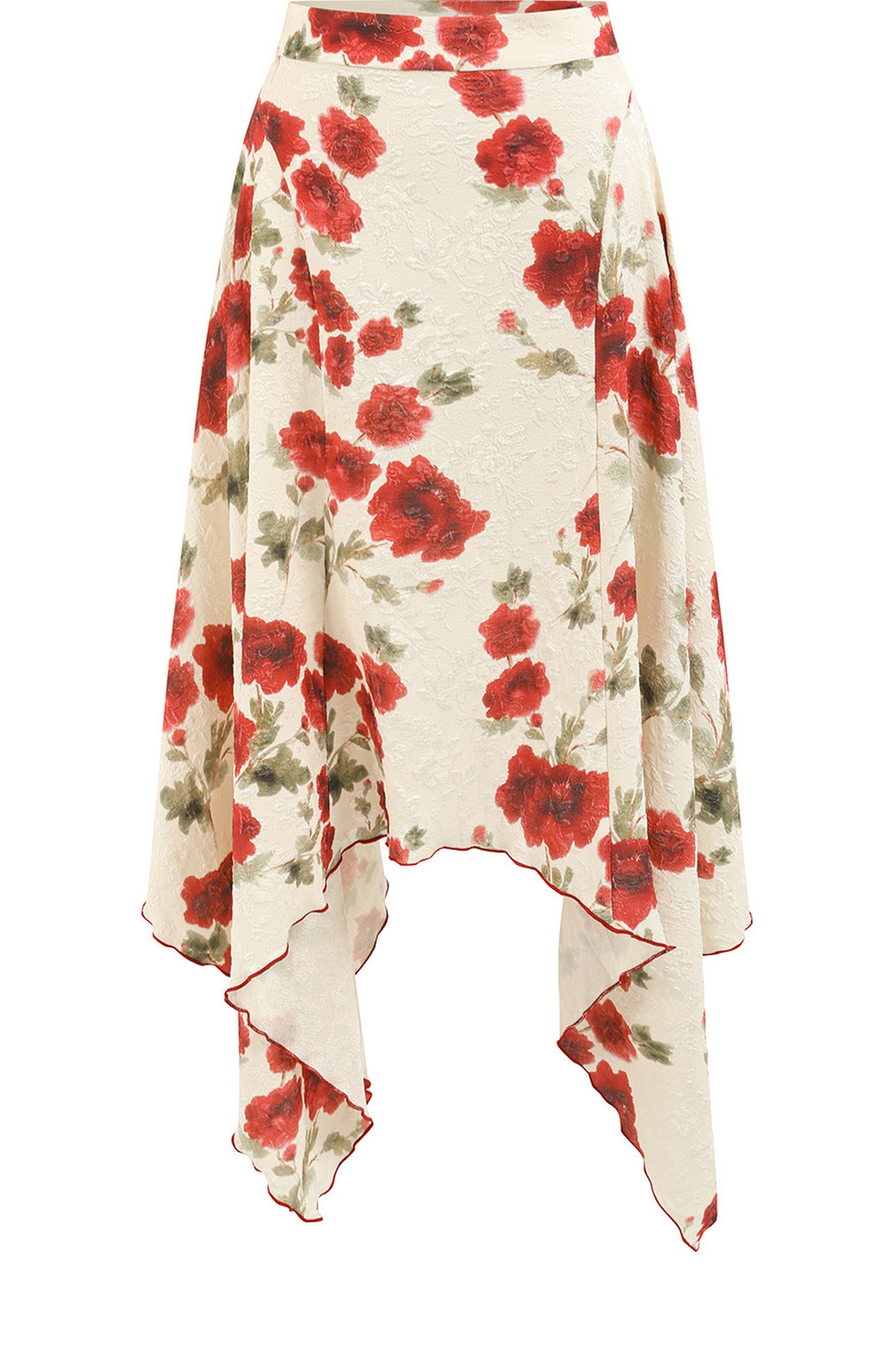 Rose Valley Floral Top and Skirt Set-Up