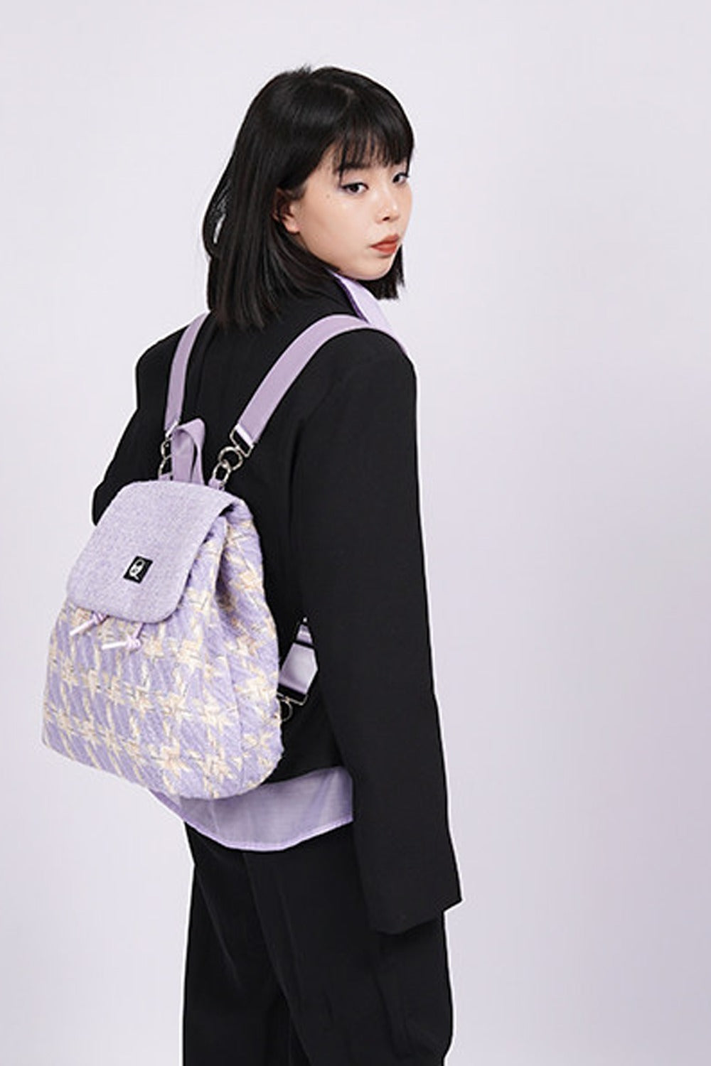 Y2K Furry Crossbody Backpack