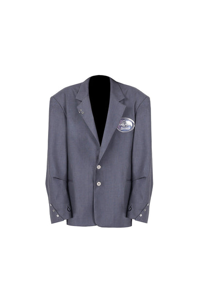 Structured Punk Y2K Blazer