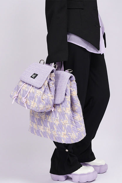 Y2K Furry Crossbody Backpack