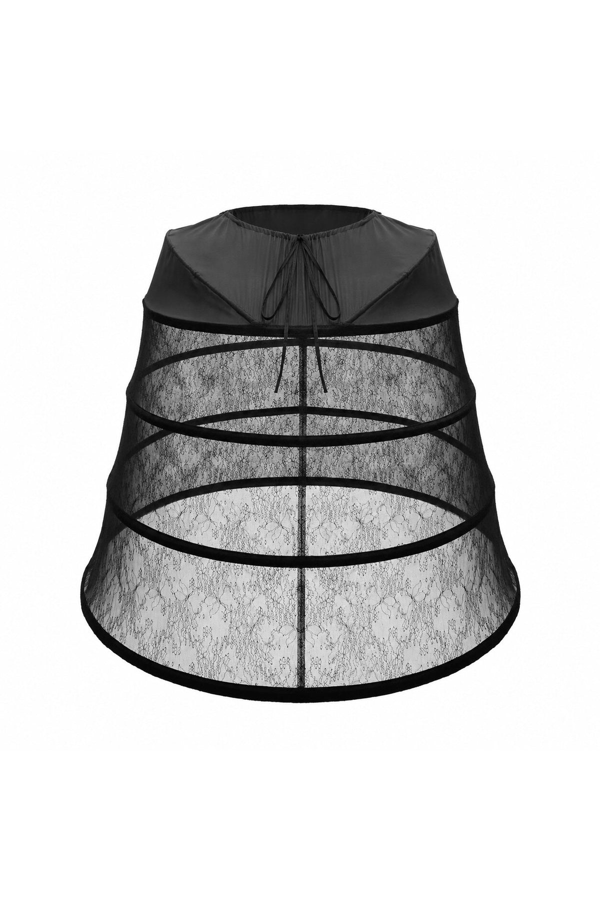 Gothic Dark Purple Bustle Skirt Set-Up