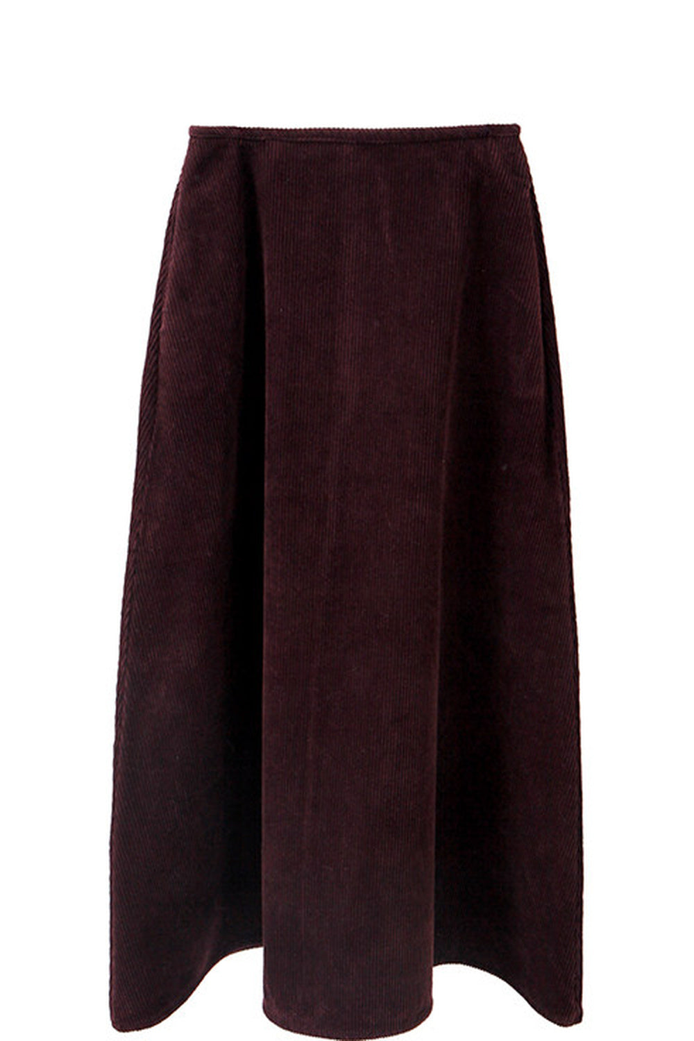 Retro Corduroy A-Line Skirt