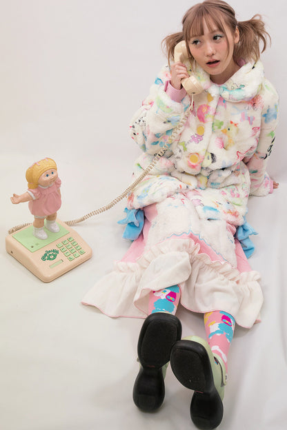 Custom Printed Plush Jacket