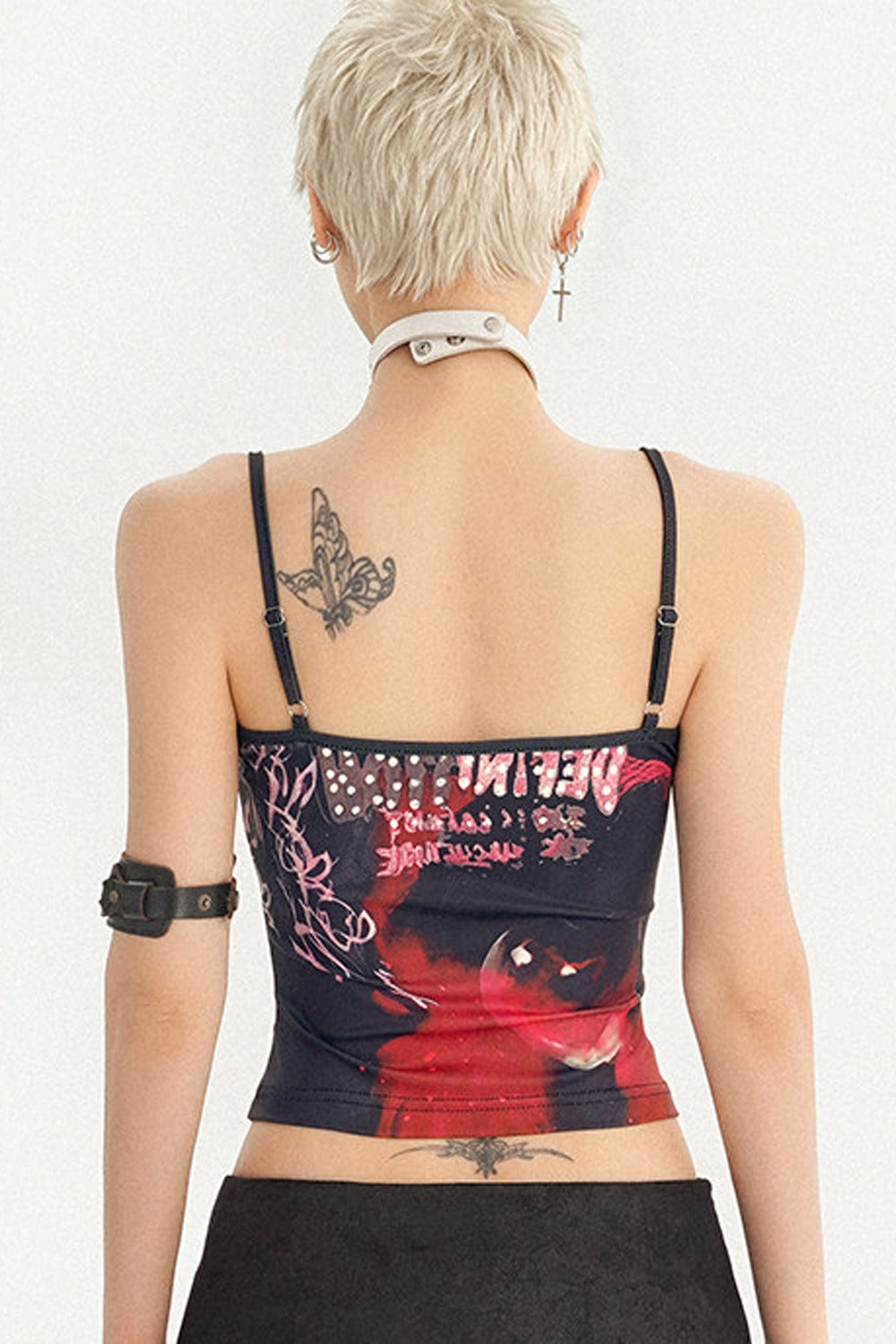 Playful Print Tie-Up Camisole