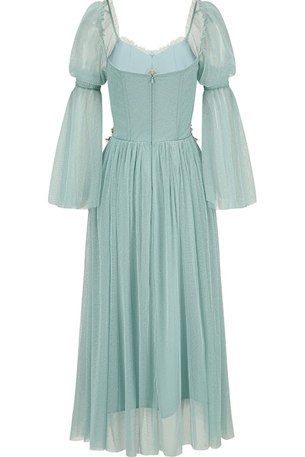 Mermaid Lace Long Sleeve Dress