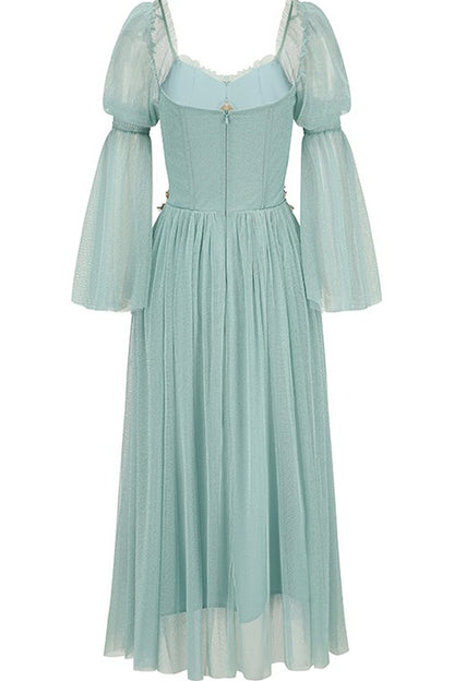 Mermaid Lace Long Sleeve Dress