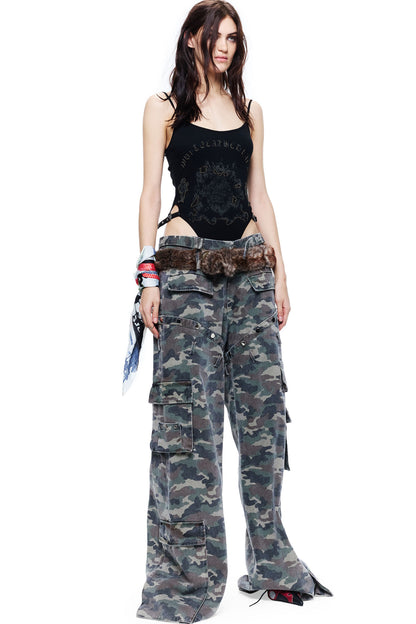 Gothic Rhinestone Tank Top