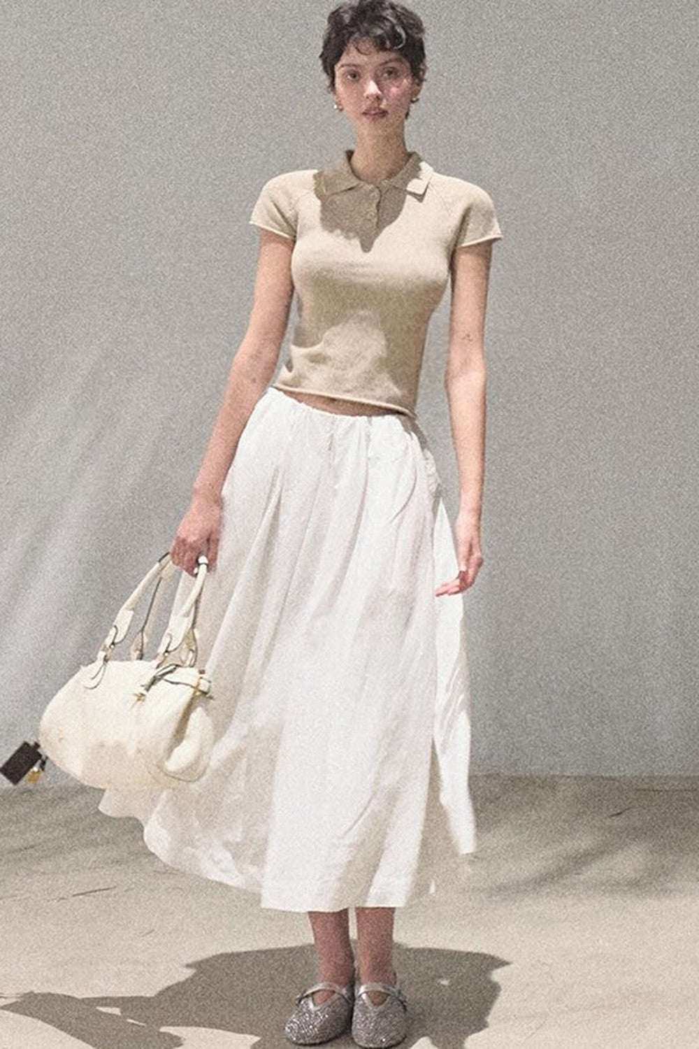 Old Money Linen Polo Top