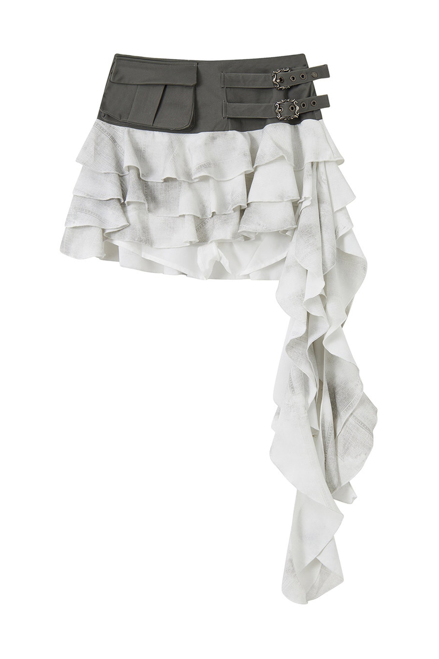 Chiffon Ruffle Skirt