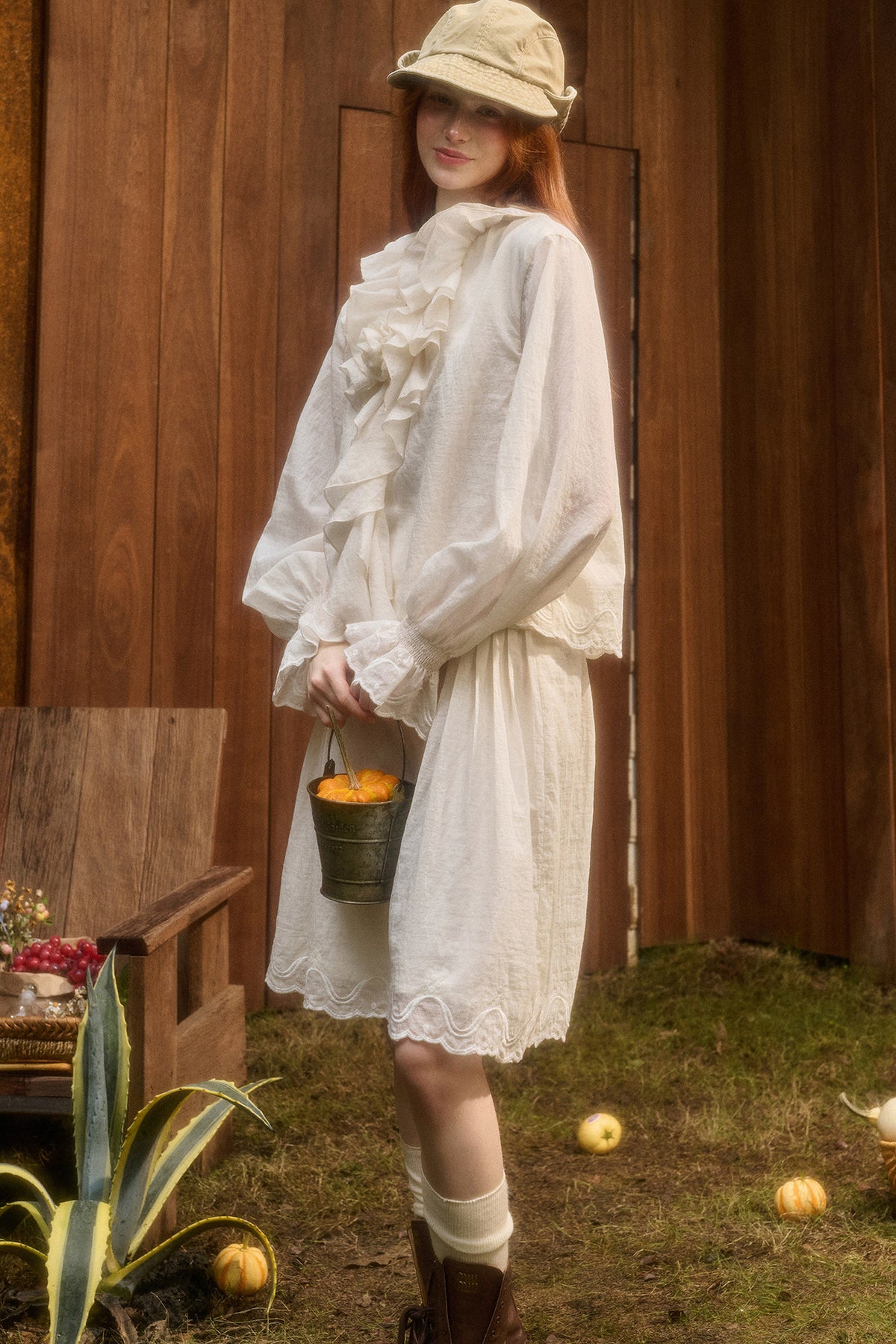 Tencel Cotton Lace Embroidery Set-Up