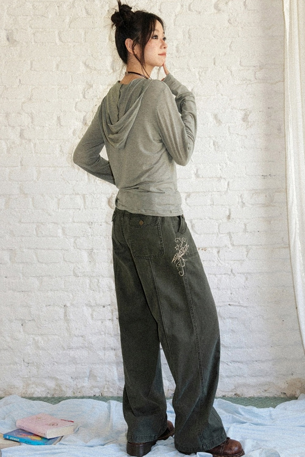 Vintage Straight Cargo Pants