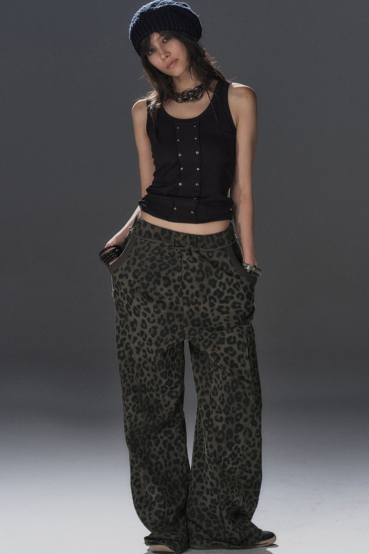 Rhinestone Frayed Camisole Top