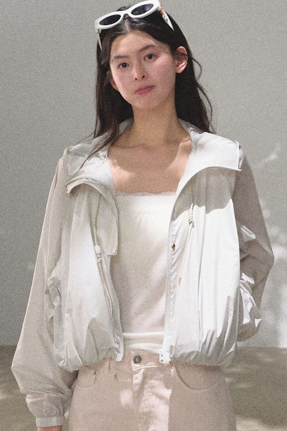 Linen Lace Off-Shoulder Top