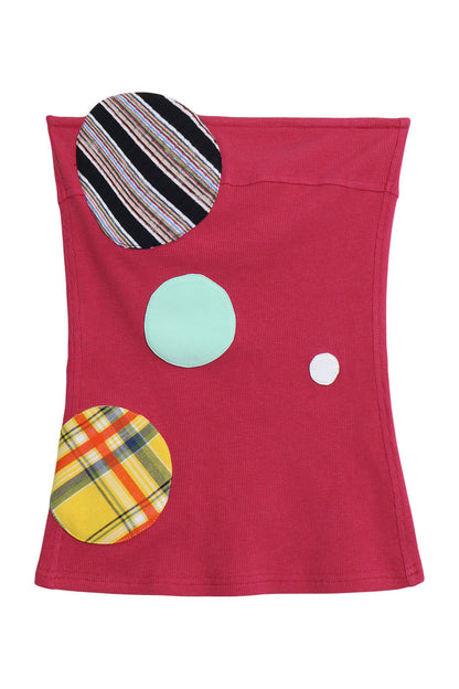 Niche Color-Block Patchwork Vest