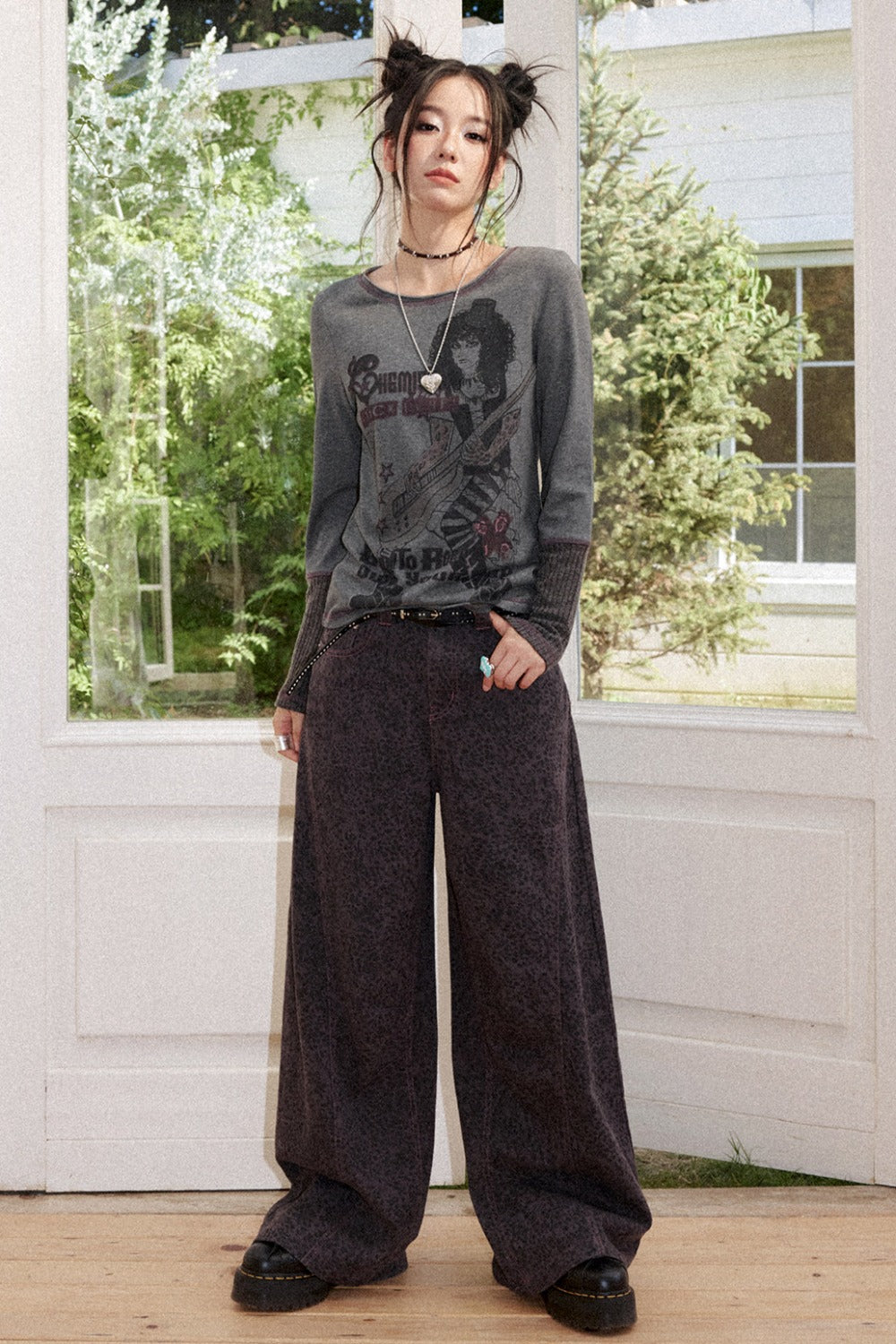 Punk Records Patchwork Top