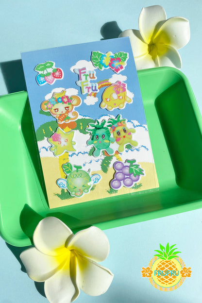 Hawaii Dream Fruit Stickers