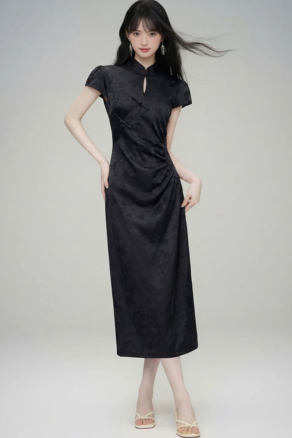 New Chinese Modified Cheongsam Dress