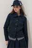 Marineblaue Jeansjacke