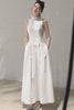 Abito lungo Moonlight White