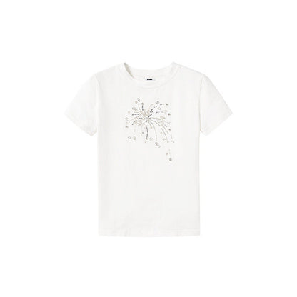 Heavy-Duty Beaded Fireworks Pony T-Shirt