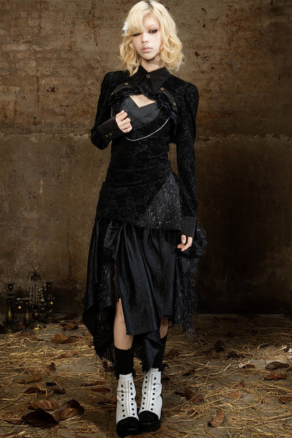 Retro Gothic Spaghetti Strap Camisole