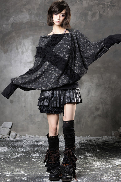 High-Waisted Multi-Layered Pleated Skirt