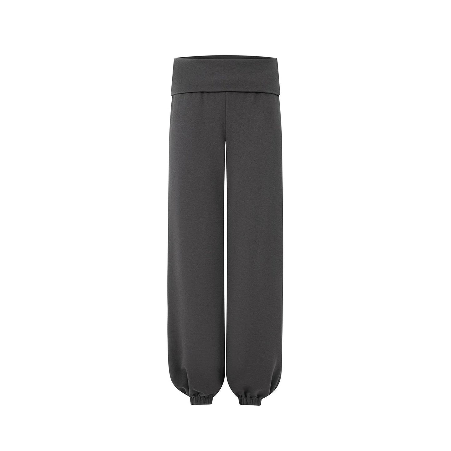 Color-Blocked High-Waisted Jogger Set-Up