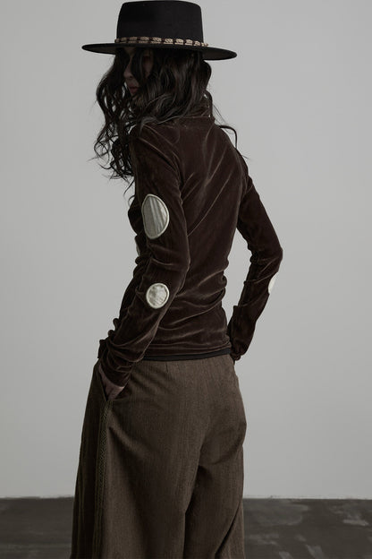 Double-Layered Hollow-Out T-Shirt
