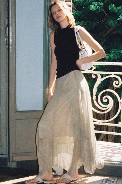 Flowing Twilight Halter Vest