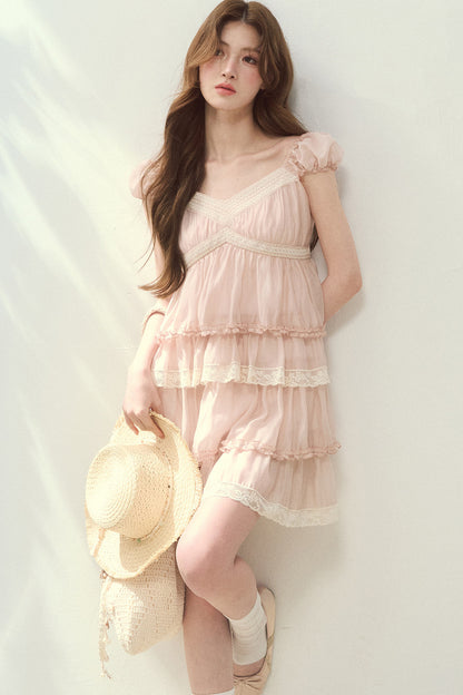 Tiered Babydoll Dress