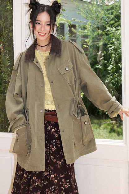Cotton Washed Workwear Jacket