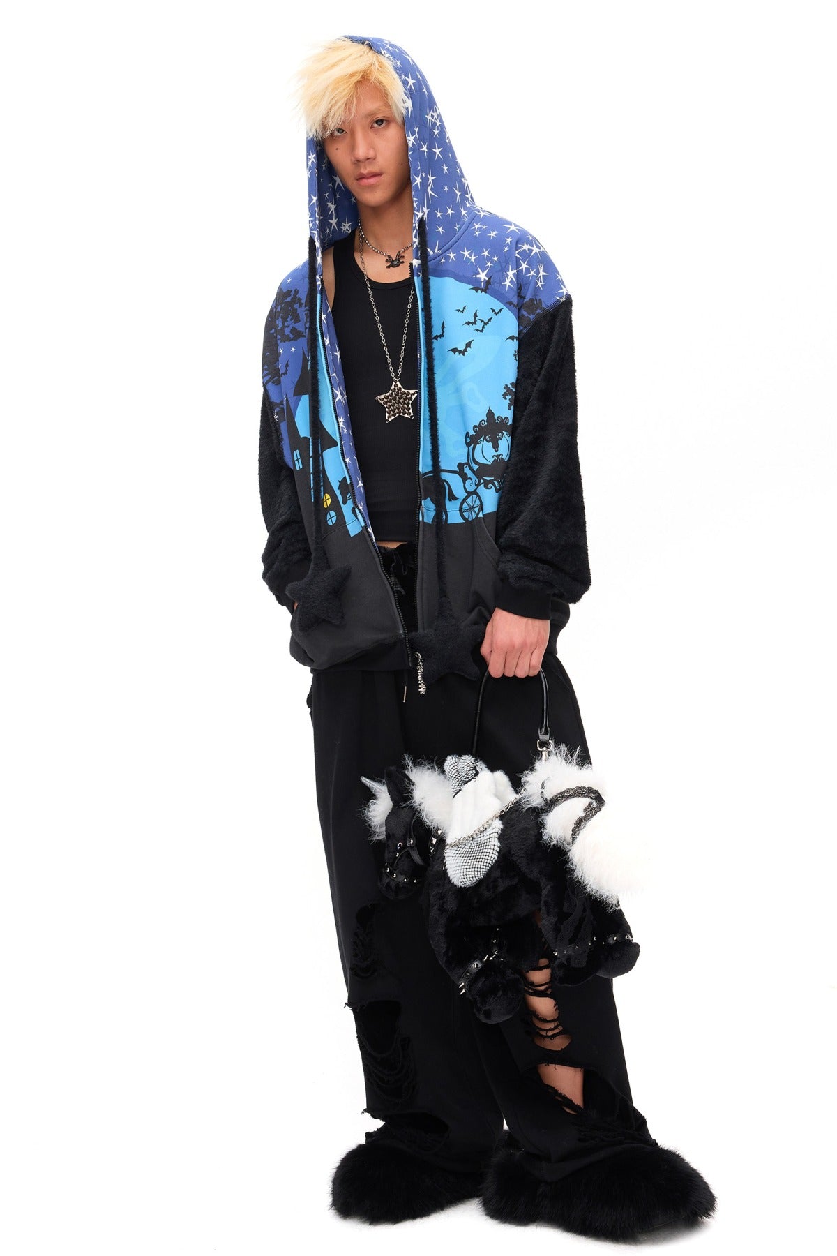 Starry Night Witch Hoodie