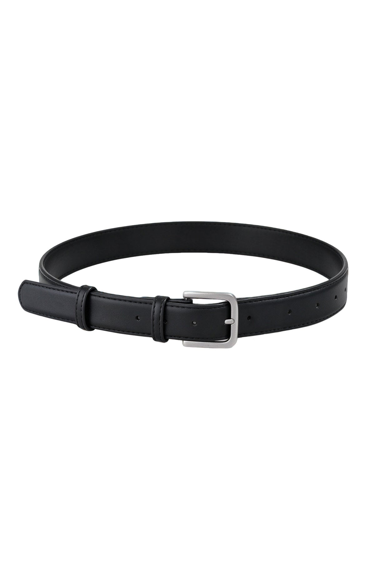 Collar Matte Silver Belt Top