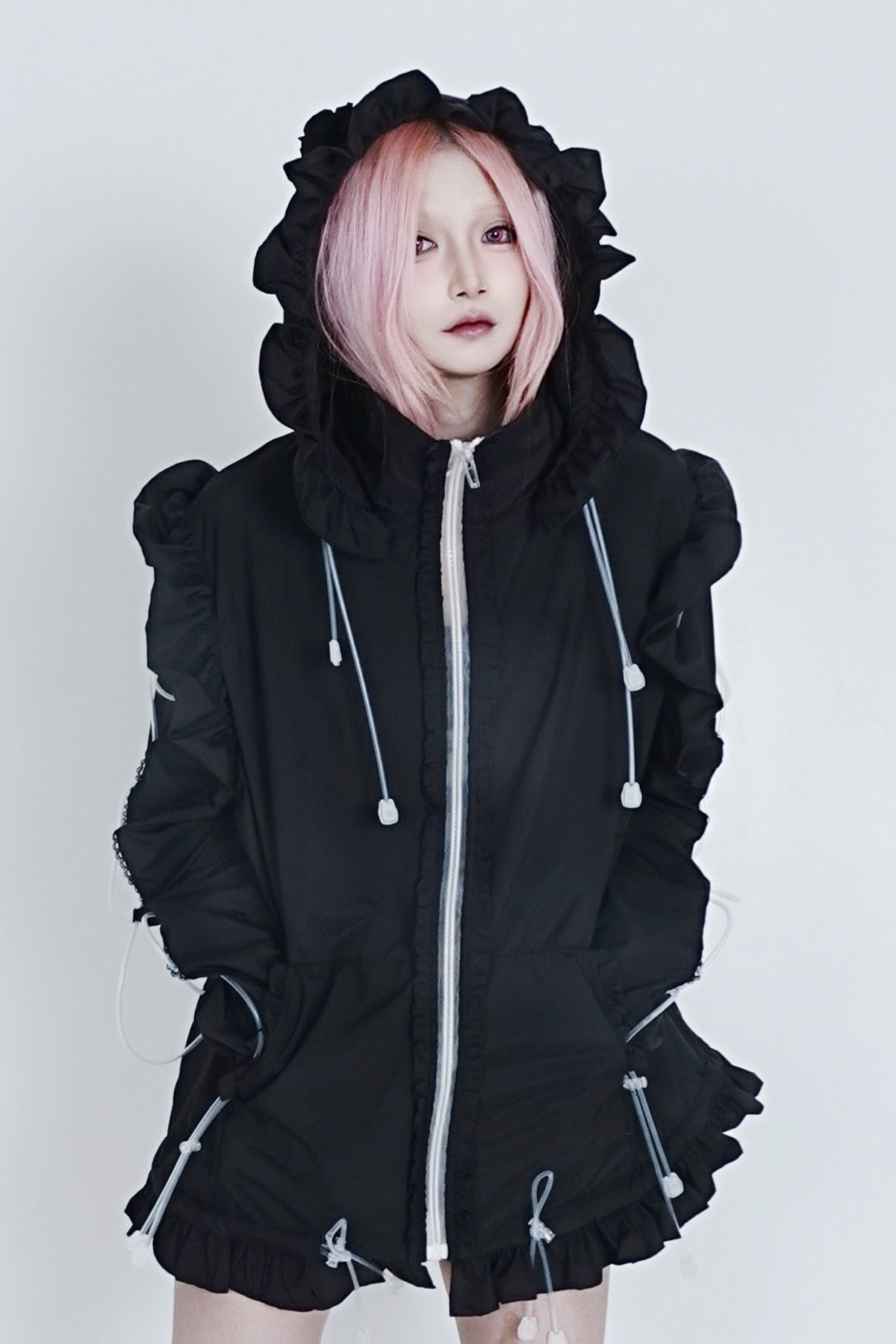 Cat Ear Ruffle Sun Jacket