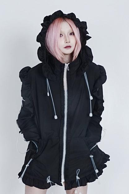 Cat Ear Ruffle Sun Jacket
