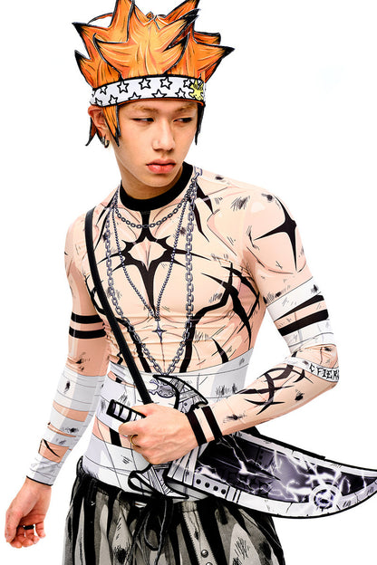 Graphic Base Layer Top