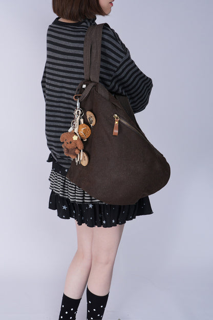 Retro Canvas Large Capacity Backpack