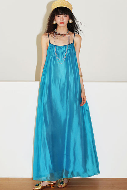 Pearlescent Gauze Dress Set