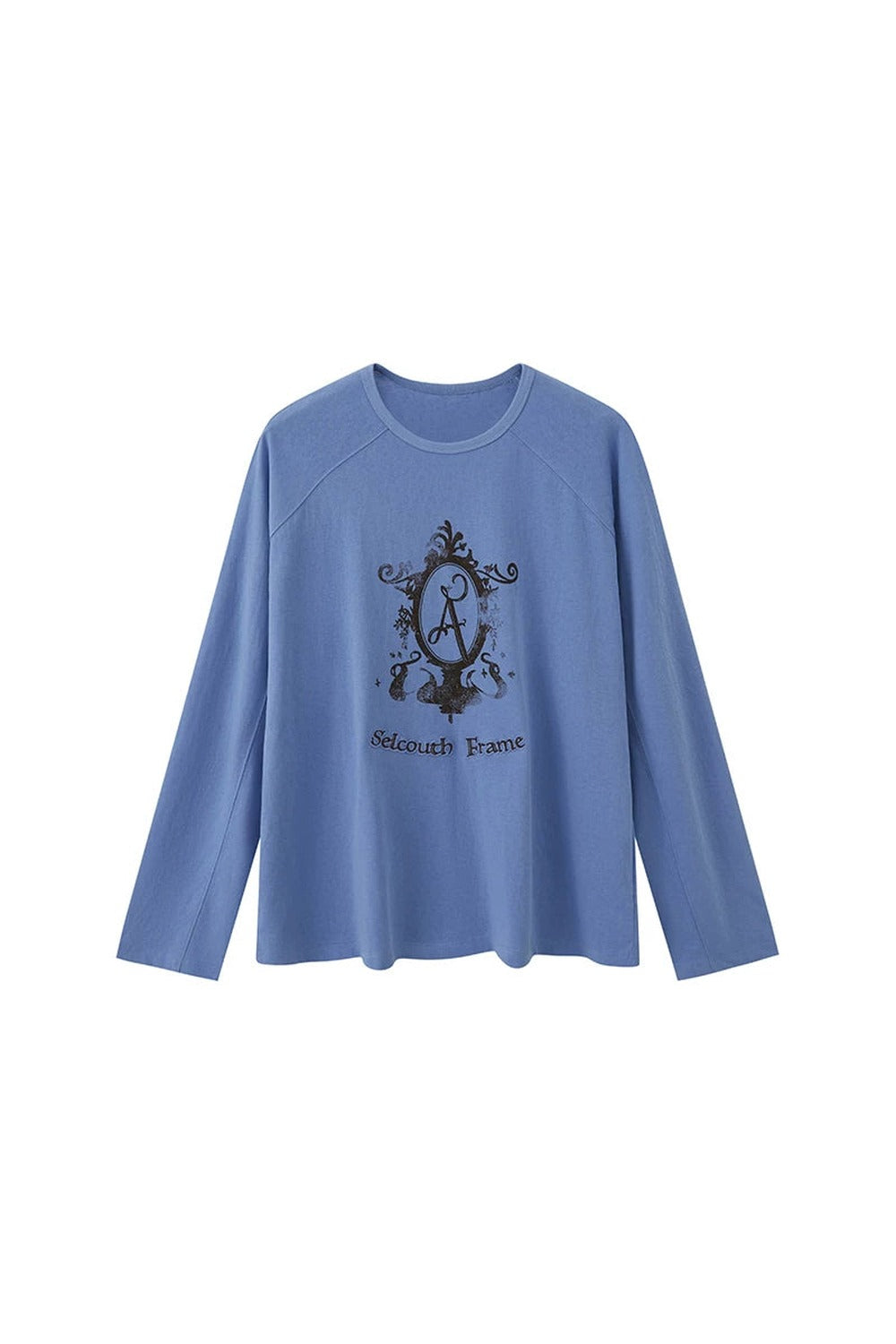 Retro Magic Mirror Patch Embroidery Tee
