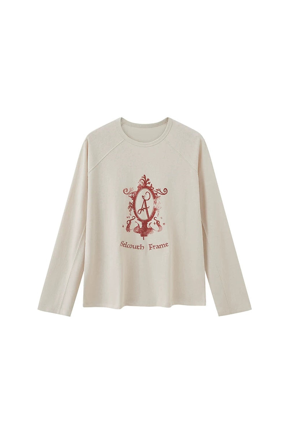 Retro Magic Mirror Patch Embroidery Tee