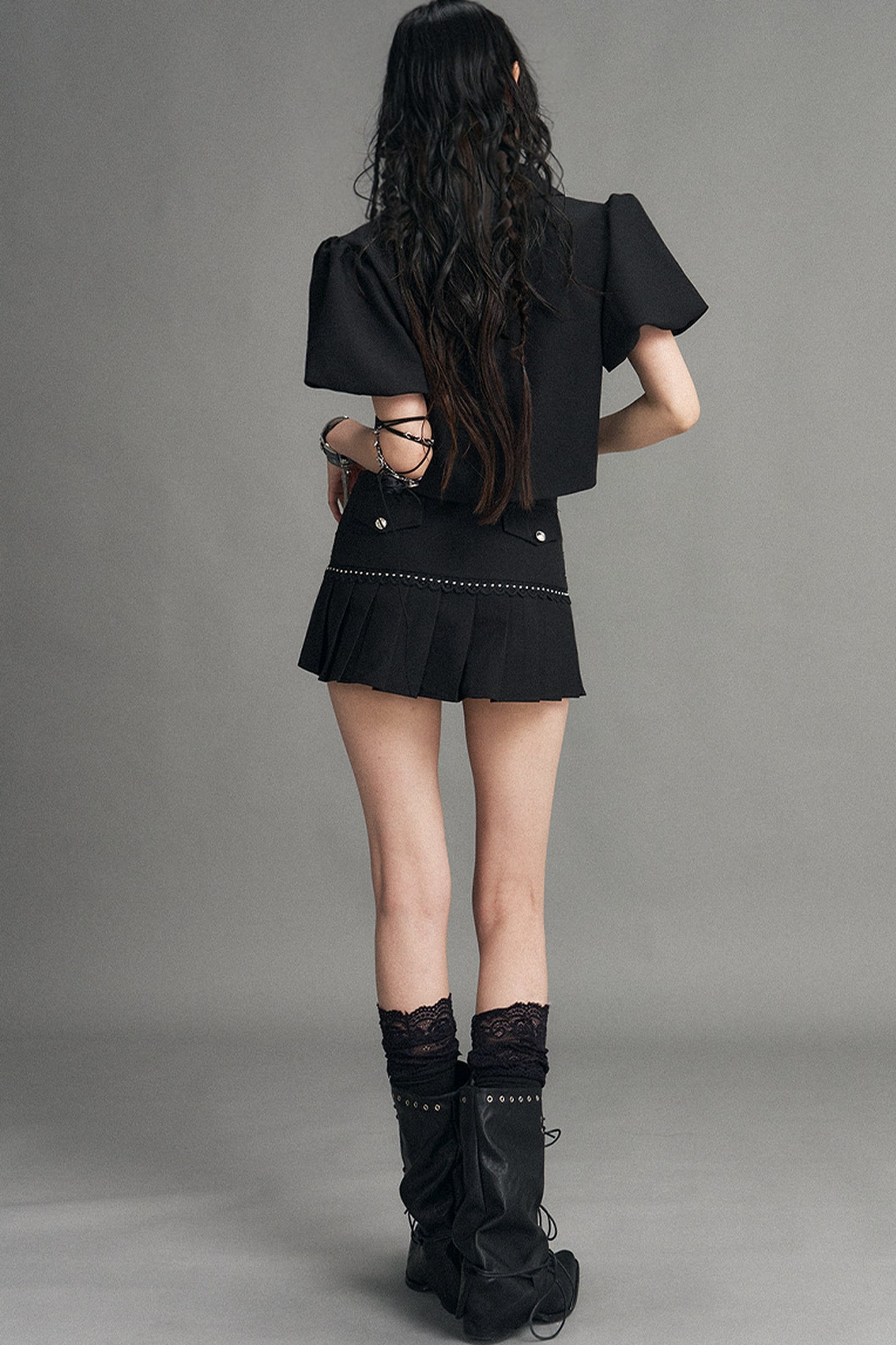 Palace Punk Pleated Skirt