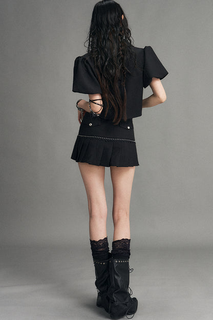 Palace Punk Pleated Skirt