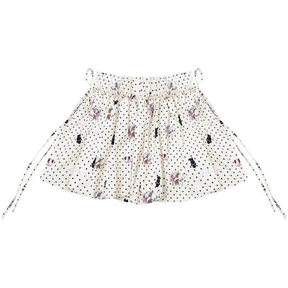 Heart Rabbit Polka Dot Skirt