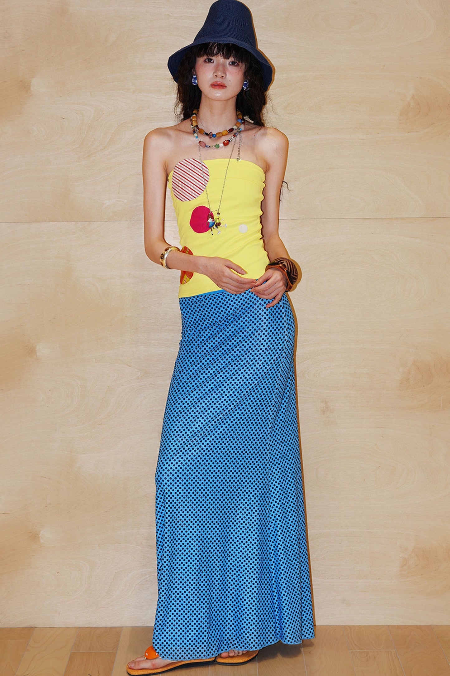 Niche Color-Block Patchwork Vest