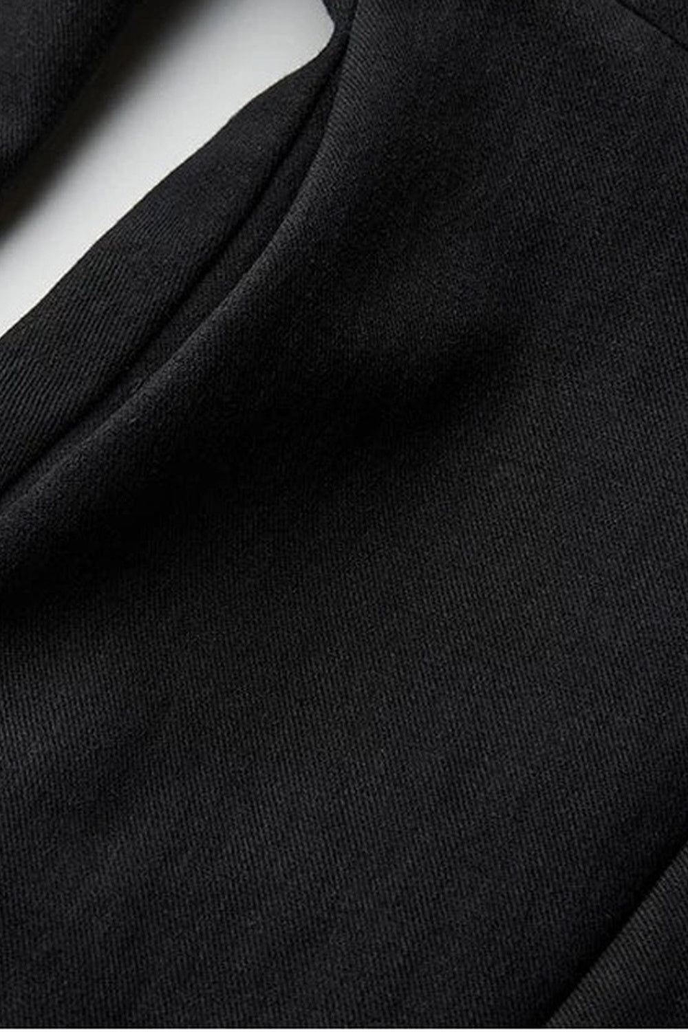 Deconstructed Button-Eye Collar Jacket