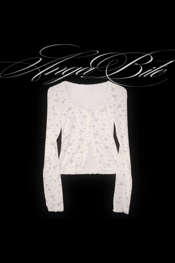 Floral Print Cardigan