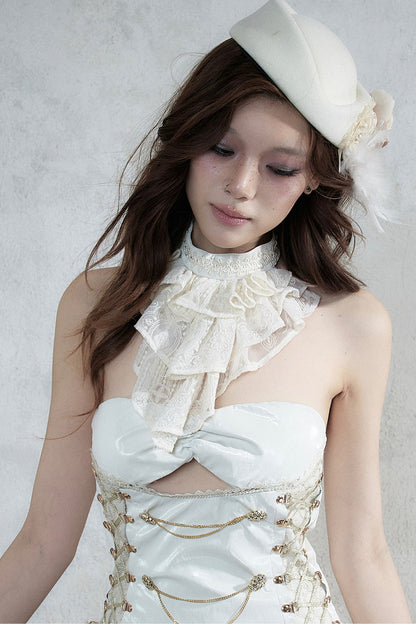 Baroque Lace Collar Scarf